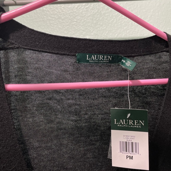 Lauren By Ralph Lauren Cardigan Button Down Petite - Picture 4 of 10